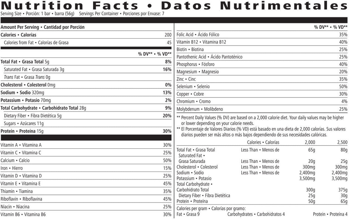 Healthy Meal Bar
